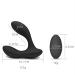 Wireless Remote Controlled Butt Plug With Prostate Massager